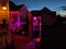 LED Flame Light Bulbs, 4 Modes Flickering Light Bulbs with Upside Down Effect, E26/E27 Flame Bulb for Halloween Christmas Party Patio Porch Home Indoor & Outdoor Decorations - 2 & Organizer Storage Tote Bag